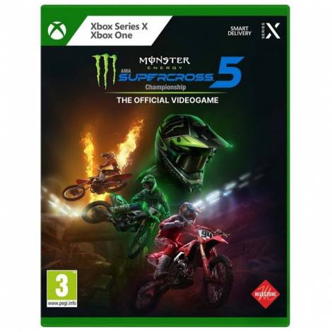 Monster Energy: Supercross 5 Championship - The Official Videogame (Xbox Series X - Xbox One)