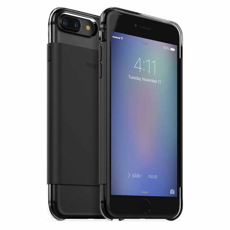 Mophie®Hold Force Wrap Base πολύ λεπτή Μαγνητική θήκη προστασίας – για Apple iPhone 8/7 Plus Black