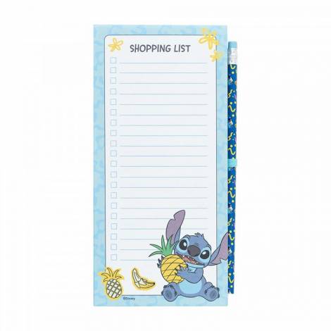 Μπλοκ Σημειώσεων με Μαγνήτη & Μολύβι DISNEY Stitch Tropical