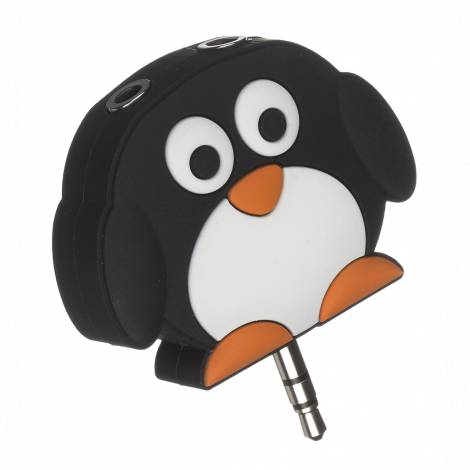 MY DOODLES Splitter για Ακουστικά Penguin DDSPLPEN