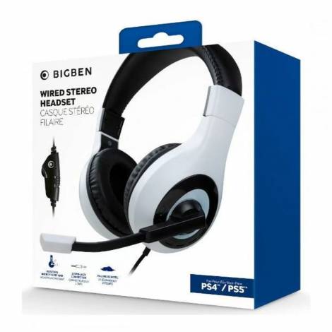 BIG BEN STEREO GAMING HEADSET WHITE V.1 (PS5/PS4)