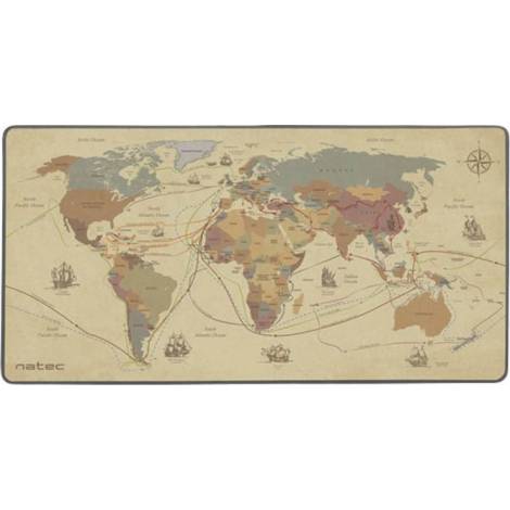 Natec Mousepad Discoveries NPO-1457 Maxi 80x40cm (1 τεμ) N49651