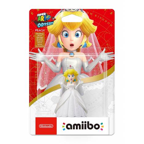 Nintendo Amiibo Super Mario Peach (Wedding Outfit)