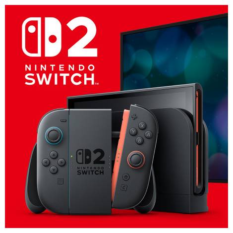 NINTENDO SWITCH 2 CONSOLE LIGHT BLUE/ LIGHT RED JOYCON G/R
