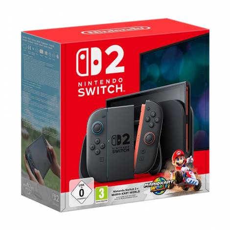 NINTENDO SWITCH 2 CONSOLE MARIO KART WORLD BUNDLE G/R