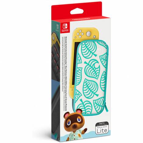 Nintendo Carrying Case (Animal Crossing: New Horizons Edition) & Screen Protector Switch Lite