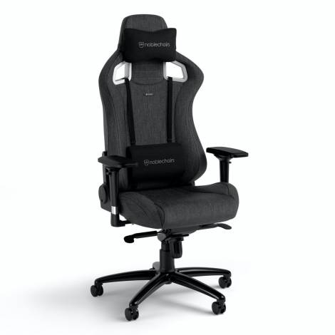 noblechairs EPIC Gaming Chair Fabric Breathable, 4D armrests, 60mm casters - Anthracite Grey