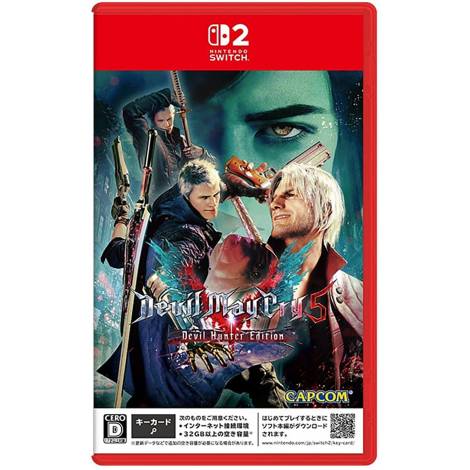 NS2 DEVIL MAY CRY 5 DEVIL HUNTER EDITION (Game Key Card) (Nintendo Switch 2)