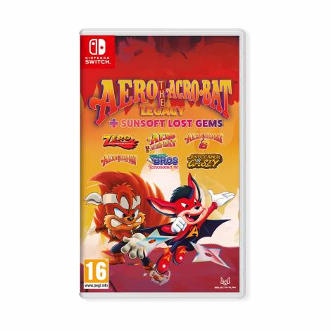 NSW Aero The Acro-Bat Legacy + Sunsoft Lost Gems (Nintendo Switch)