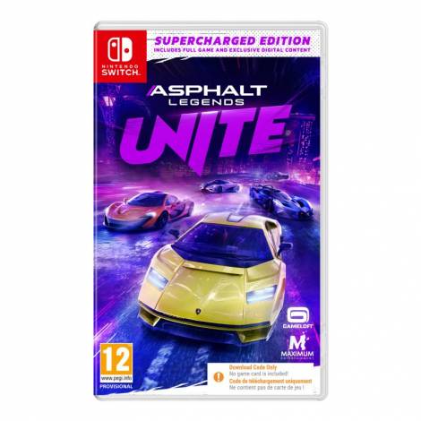 NSW Asphalt Legends Unite: Supercharged Edition (Code in a Box) (Nintendo Switch)