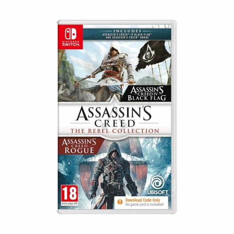 NSW Assassin's Creed: The Rebel Collection (Code in a Box) (Nintendo Switch)