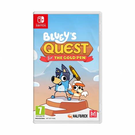NSW Bluey's Quest For The Gold Pen (Nintendo Switch)