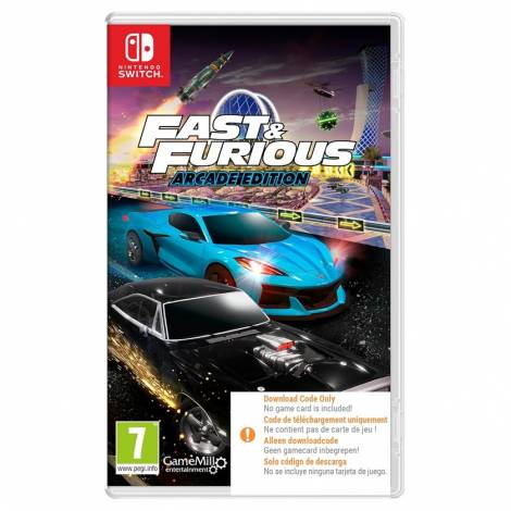 NSW Fast & Furious - Arcade Edition (Code in a Box)  (Nintendo Switch)