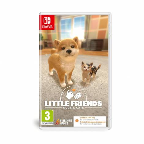 NSW Little Friends: Dogs & Cats (Code in a Box) (Nintendo Switch0