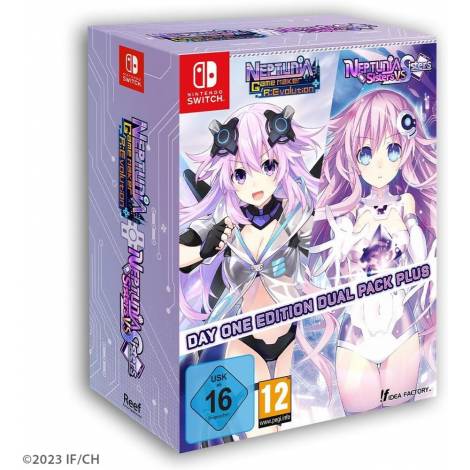 Neptunia Game Maker R:Evolution / Neptunia: Sisters VS Sisters - Day One Edition Dual Pack Plus (NIntendo Switch)
