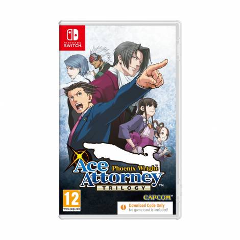 NSW Phoenix Wright Ace Attorney Trilogy (Code in a Box) (Nintendo Switch)