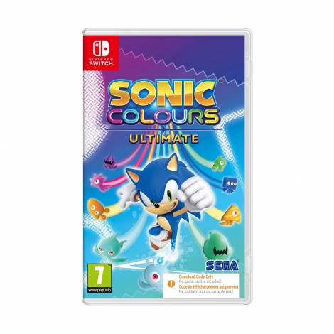 NSW Sonic Colours: Ultimate (Code in a Box)  (NIntendo switch)
