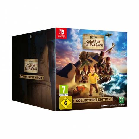 NSW TINTIN Reporter: Cigars of The Pharaoh - Collectors Edition (Nintendo Switch)