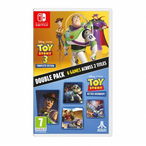 NSW TOY STORY RETRO ROUNDUP + TOY STORY 3 COMPLETE EDITION DOUBLE PACK