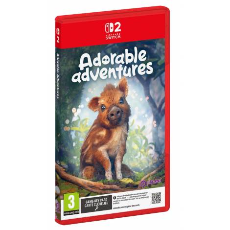 NSW2 Adorable Adventures (Game Key Card) (Nintendo Switch 2)