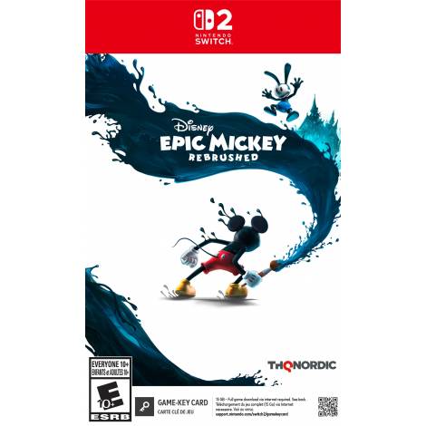 NSW2 Disney Epic Mickey:Rebrushed (Game Key Card) (Nintendo Switch 2)