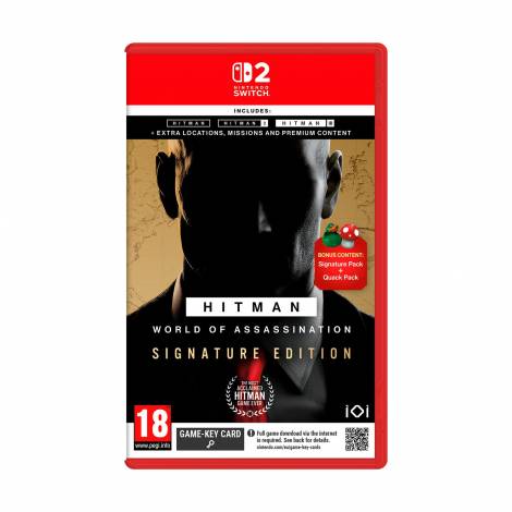 NSW2 Hitman World of Assasination - Signature Edition (Game Key Card) (Nintendo Switch 2)