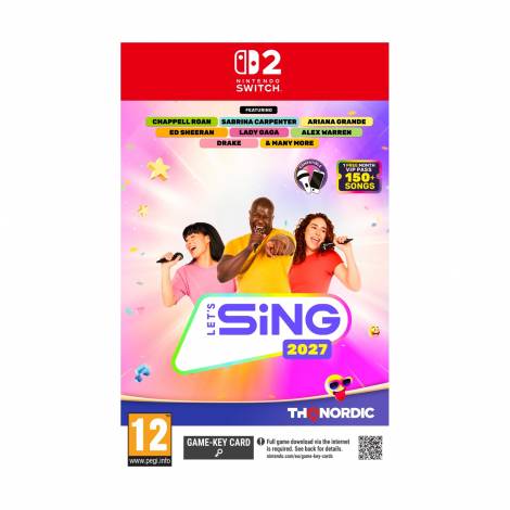 NSW2 Let's Sing 2027 (Game Key Card) (Nintendo Switch 2)