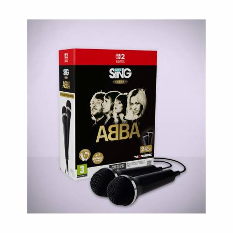 NSW2 Let's Sing 2027 presents Abba (Game Key Card) [+2 Mic] (Nintendo Switch 2)