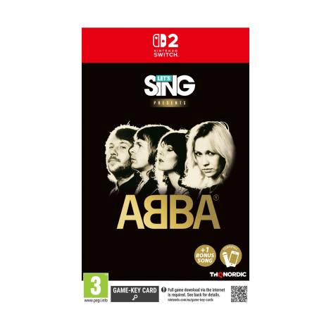 NSW2 Let's Sing 2027 presents Abba (Game Key Card) (Nintendo Switch 2)