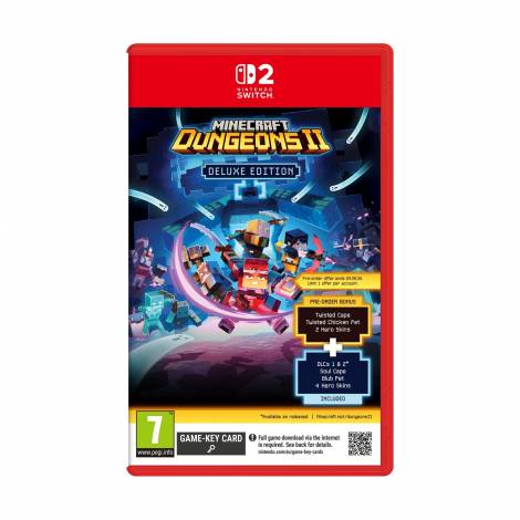 NSW2 Minecraft Dungeons II: Deluxe Edition (Game Key Card) (Nintendo Switch 2)