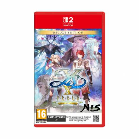 NSW2 Ys X:Proud NORDICS-Deluxe Edition (Game Key Card) (Nintendo Switch 2)