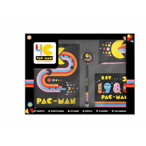 Official Pac-Man 9 Pin Badge Set