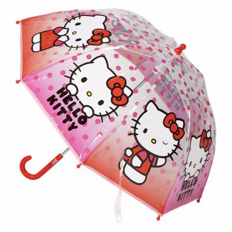 Ομπρέλα Φυσαλίδα 45εκ με άνοιγμα 71εκ HELLO KITTY
