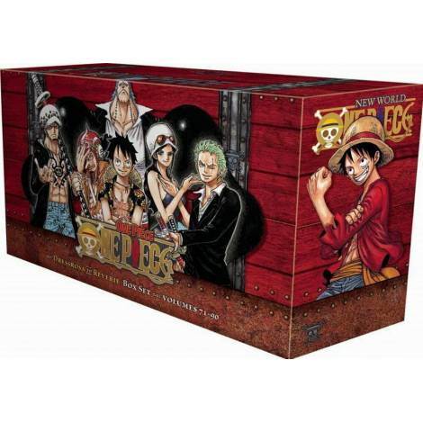 One Piece Box Set 4, Dressrosa to Reverie : Volumes 71-90 with Premium