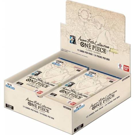 One Piece Card Game - EB-02 Anime 25th Collection Booster Box (24 packs)