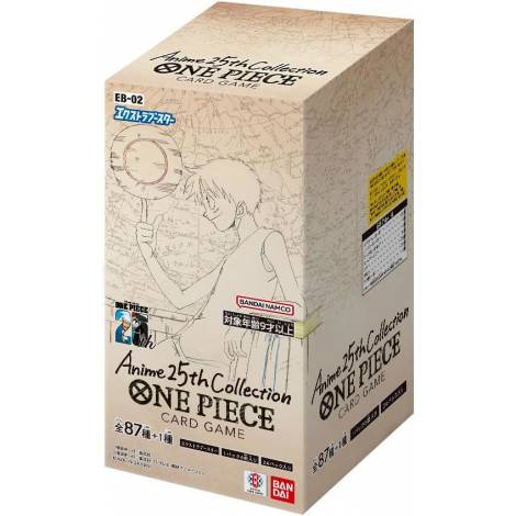 ONE PIECE Card Game Extra Booster Anime 25th Collection EB-02 24Pack Box (Japanese)