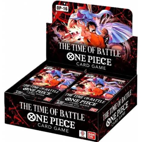 One Piece Card Game - OP-16 The Time of Battle Booster Box (24 packs)