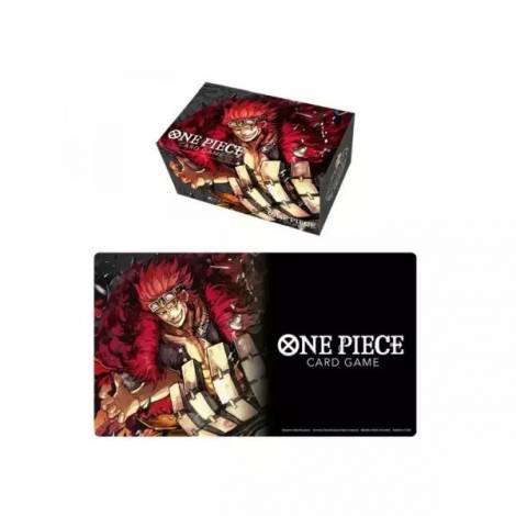 One Piece Card Game Playmat and Storage Box Set -Eustass ”Captain” Kid