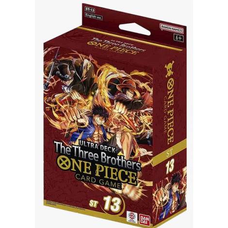 One Piece Card Game - ST-13 Ultimate Deck: The Three Brothers ( Luffy, Sabo, and Ace )