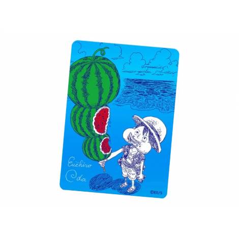 One Piece Natsucomi Watermelon Luffy Metakira Card