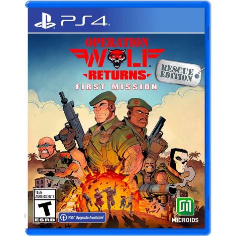 Operation Wolf Returns : First Mission - Rescue Edition (PS4)