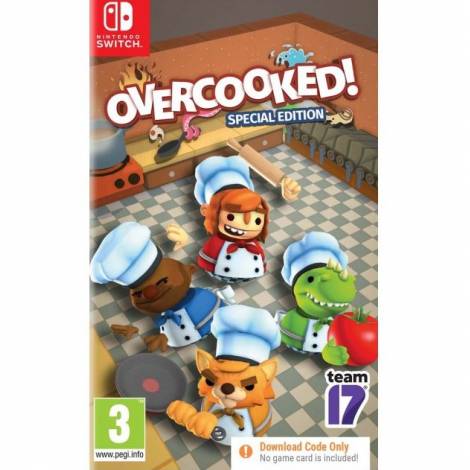 Overcooked! (Special Edition) (Code-in-a-Box) (Nintendo Switch) #