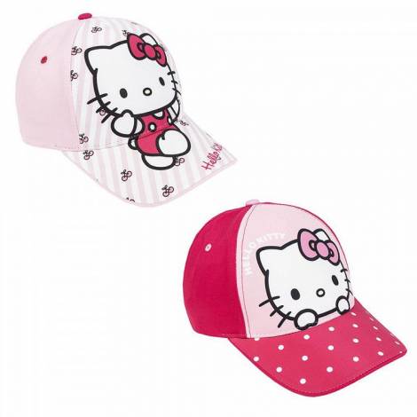 Παιδικό Καπέλο 53εκ HELLO KITTY σε 2 σχέδια