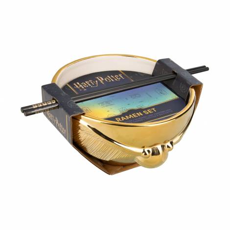 Paladone: Harry Potter - Golden Snitch Ramen Bowl with Chopsticks (PP15893HP)