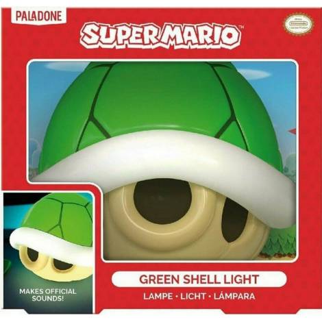 Paladone Παιδικό Φωτιστικό Projector Green Shell Light With Sound (PP8028NN)