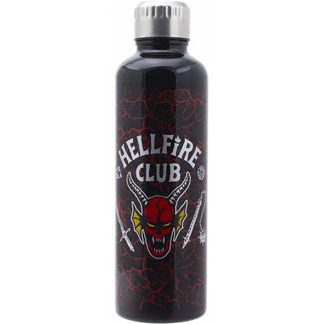 Paladone Stranger Things - Hellfire Club Metal Water Bottle (PP9939ST)