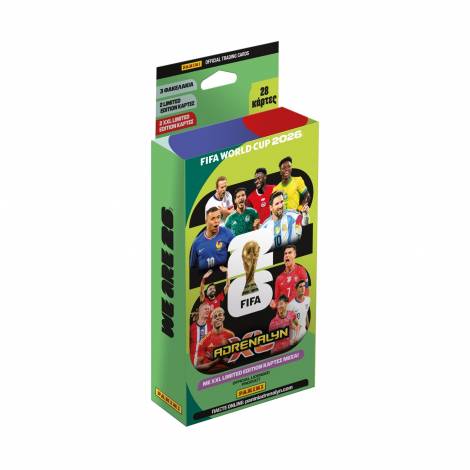 Panini Adrenalyn XL: Fifa World Cup 2026 - XXL Blister Pack (Greek Pack / English Cards)