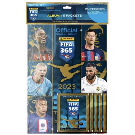 Panini Album Fifa 365 2023 Starter Pack + Δώρο 5 φακελάκια