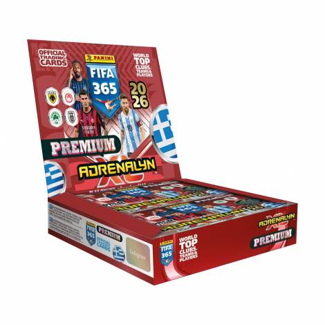 Panini Fifa 365: 2026 Adrenalyn XL- Premium Cards Display (10 Premium Packs)