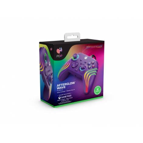 PDP Afterglow WAVE PURPLE Wired Controller for Xbox Series X